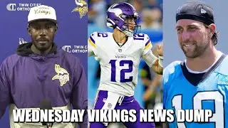 Minnesota Vikings News Dump (8.27.2025) | First 53 Man Roster Set, SEVEN UDFAs, Impasse with Thielen