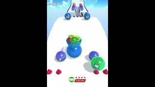 Ball merge 2048 gameplay