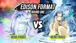 Формат Yu-Gi-Oh! Edison, раунд 1: Лягушки-герои против Лягушек-героев