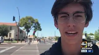 Three kids hit by vehicles outside Chandler High School in six days
