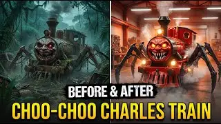 ASMR Car Restoration &ndash; Restoring the Cursed Choo-Choo Charles Train in Forest