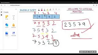 Bubble Sort - Data Structure (Sorting Algorithms) in Hindi