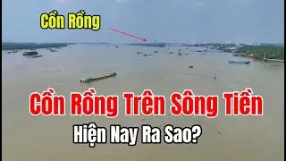 Cồn Rồng trên dòng sông Tiền hiện nay có cảnh quan ra sao?