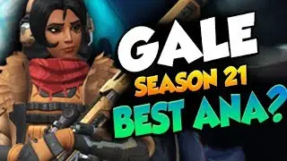 GALE DOMINATING AS ANA! [ OVERWATCH SEASON 21 TOP 500 ]