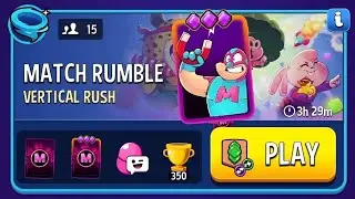 Match rumble vertical rush / 1st place / match masters 