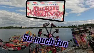 Midnight express is looking quite nice (Milton Keynes willen lake July funfair vlog)