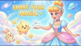 Share Your Magic ✨ | Cinderella Kids Animated Story