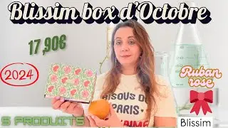 BLISSIM BOX DU MOIS D’OCTOBRE 2024🎀- beauté et action pour une association caritative.