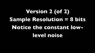 Audio Resolution Demo