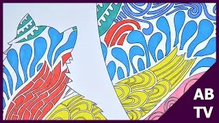 Stress Less Coloring Cats | Speed Colour #3