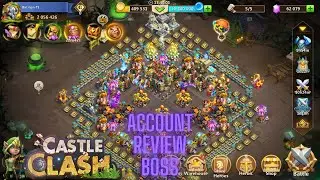 Castle Clash IGG - Account Review & Showcase [Boss]