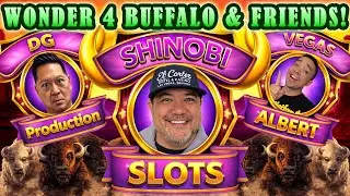Wonder 4 Buffalo with Friends! Second attempt with @VegasAlbert  and @DGProduction777 in Vegas!