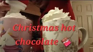  VLOGMAS 6 CHRISTMAS HOT CHOCOLATE|| VLOGMAS 2025||