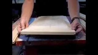 Raised Panel Door with a tablesaw