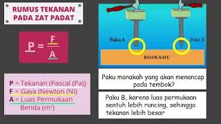 PJJ TEKANAN ZAT DAN PENERAPANNYA DALAM KEHIDUPAN SEHARI-HARI KELAS 8