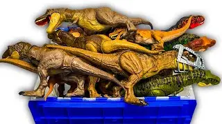 ALL Jurassic World Trexes! Huge 50+ Gallon Bin Dominion, Camp Cretaceous Dinosaur Figures