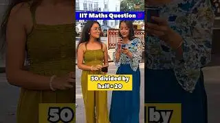 ONLY 1% can SOLVE this 😂💀 | Asking MATHS questions from GIRLS #shorts #funny #shortsfeed #maths