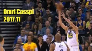 Omri Casspi 2017.11 Statistics and Highlights