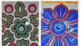 Dmart # Rearrangeable Kundan#stones Rangoli# Diwali Festival Rangoli mat# Under ₹39/-FestivalSpecial