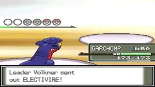 Pok&eacute;mon Platinum - Battle vs. Leader Volkner