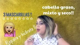 HIDRATA Y REPARA TU CABELLO DA&Ntilde;ADO /REMEDIOS CASEROS PARA EL CABELLO(GRASO,SECO Y MIXTO)