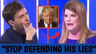 British Journalist TRAPS MAGA Supporter Regarding Trump's ERRATIC Behavior!