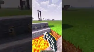 How to make a folding bridge in #minecraft !