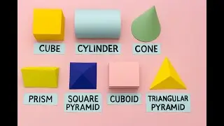 How To Make 3D Shapes Model for School Project  -  Figuras Geometricas de Papel