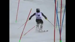Jurre Jeurissen slalom training Saas-Fee 2022 Ski Zenit