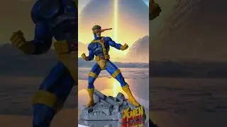 QUICK LOOK Mcfarlane 1:10th Scale Cyclops Statue Based From X-Men Issue #1