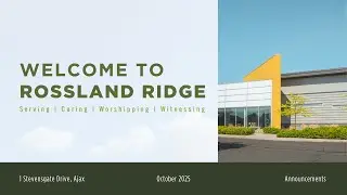 Rod Joyce | The Future For God's People | Feb 1st, 2026