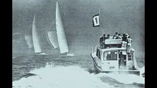 AMERICA'S CUP 1970 Documentary History Race Film  'Duel In The Wind'