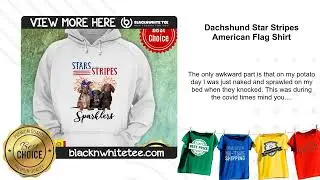 Dachshund Star Stripes American Flag Shirt