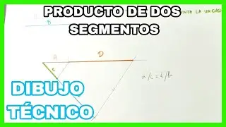 PRODUCTO DE SEGMENTOS - mediante cuarta proporcional