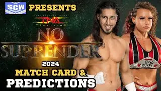 TNA No Surrender 2024 Predictions! Will Mustafa Ali Become X Division Champ? Moose vs Alex Shelley!