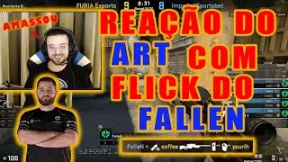 AMASSOU !!! FALLEN DEIXA ART SEM PALAVRAS COM FLICK PRA CIMA DO YURIIH !!!