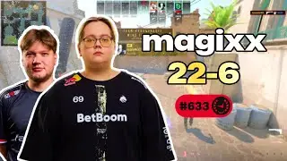 🔥 MAGIXX 22-6 POV: FACEIT DOMINATION w/s1mple (Dust2) | 3793 ELO