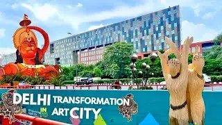G20 Summit - Delhi Big Transformation in to Art City - Absolutely Breath-Taking Have a Look!