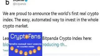Bitpanda Crypto Index - first real crypto index (completely asset-backed)