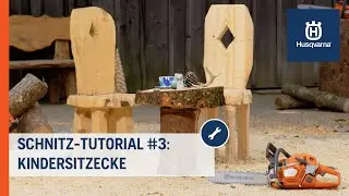 Dein Fr&uuml;hjahsprojekt: Sitzecke f&uuml;r den Garten Schnitz-Tutorial | Husqvarna Forst