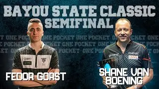 Fedor Gorst - Shane Van Boening | BAYOU STATE CLASSIC 2024 | ONE POCKET