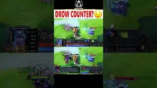 Это настоящая контра Drow Ranger? 😮 #dota2
