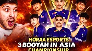 HORAA ESPORTS 3 BOOYAH IN ASIA CHAMPIONSHIP 😱@HoraaEsportsOfficial @NonstopGaming_ 