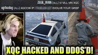 xQc Gets Hacked, IP Leaked and DDoS'd While Playing GTA V Online