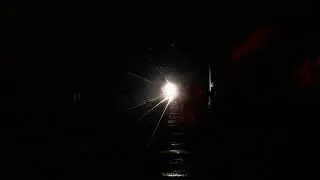 Sondalia station at night.....very haunted platform....a ghost seen on the station , very carefully