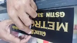 Acrylic | Display | Clear | Gold | Brass | Digital | Safety | Sign | Board | Laser Cutting | Letters