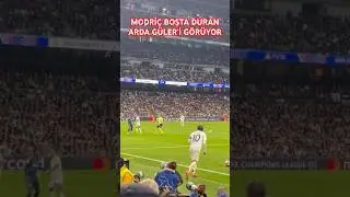 Modri&ccedil;,boşta duran Arda G&uuml;ler&rsquo;i g&ouml;r&uuml;yor ancak&hellip;
