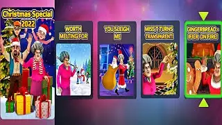 Scary Teacher 3D Christmas Special Chapter 2022 All Levels Unlocked Gameplay
