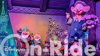 ✨ Snow White and the Seven Dwarfs - ON RIDE  | Disneyland Paris 2025