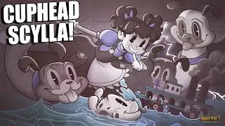 MY FAVORITE CUPHEAD THEMED SKIN! SPECIAL EMOTE IS SO CUTE! - Smite Scylla Arena Gameplay